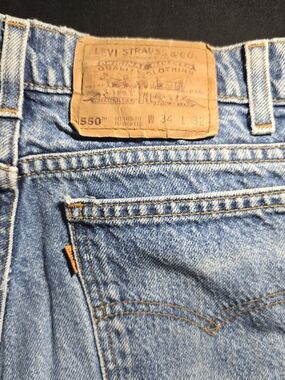 Levi's 550 Relaxed Fit Men's Jeans - Light Blue